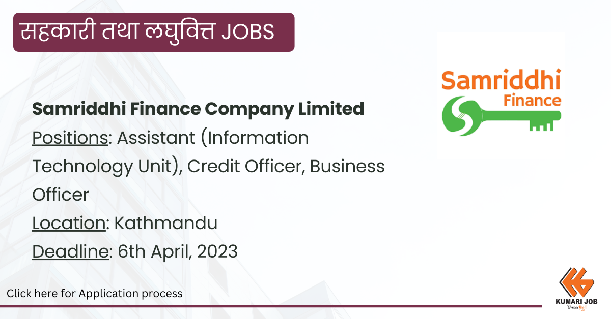 Samriddhi Finance Company Limited